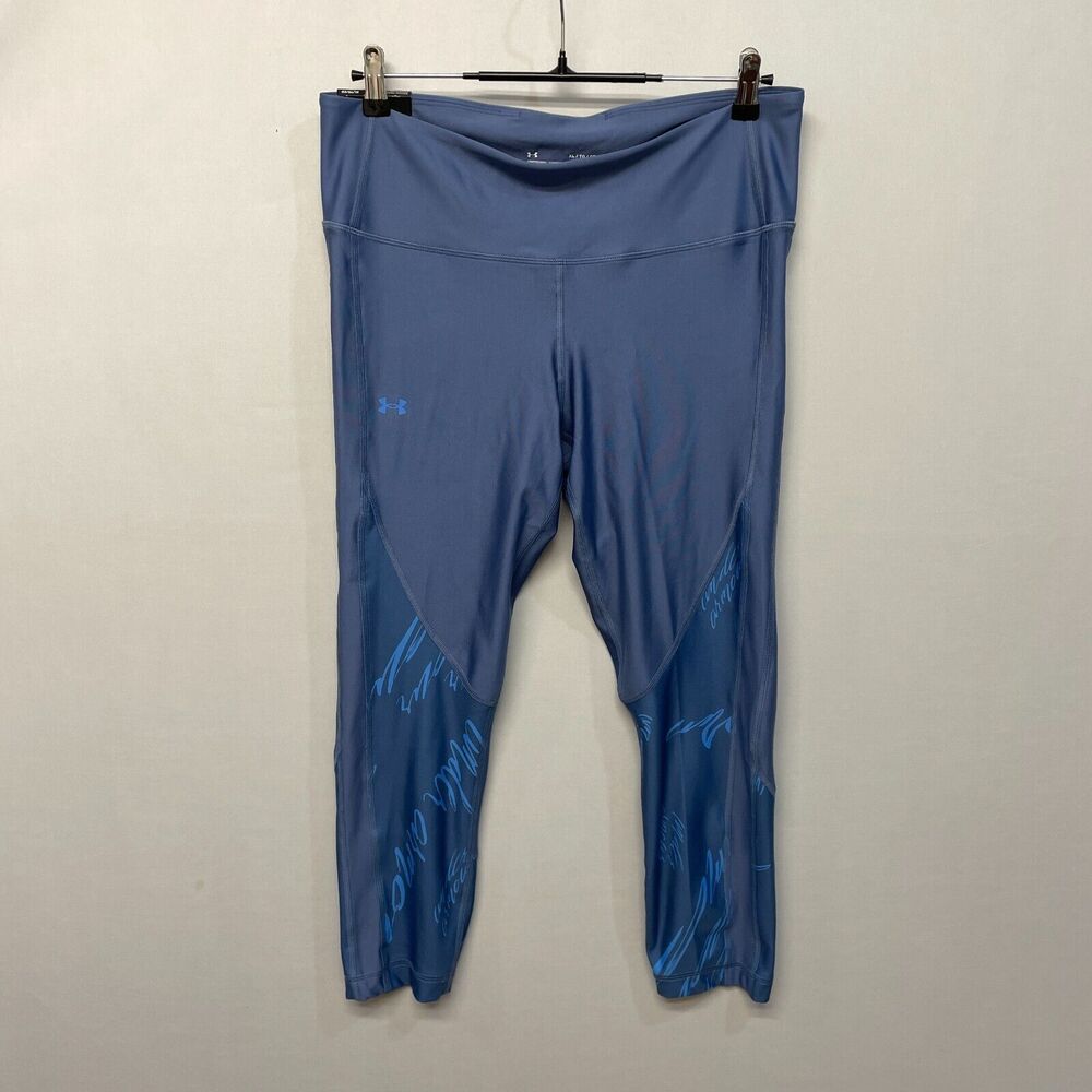 NWT Under Armour High Rise Ankle Crop Compression Leggings XL X-Large M290 -8